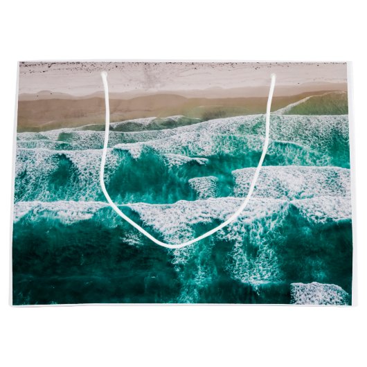 Waves Große Geschenktüte (Vorderseite)