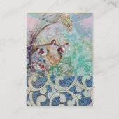 WAVES , hell, lebendig Visitenkarte (Rückseite)