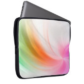 Waves Hintergrundvorlage abstrakt Laptopschutzhülle (Vorne Rechts)