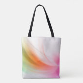 Waves Hintergrundvorlage abstrakt Tasche (Rückseite)