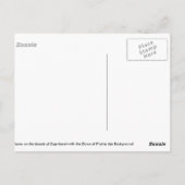 Waves in Cap-Ferret in Frankreich Postkarte (Rückseite)