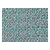 Waves in harmonischer akryllischer Pour Abstrakt A Tischdecke (Vorderseite (Horizontal))