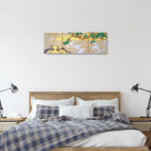 Waves in Matsushima (rechts), Tawaraya Sotatsu Leinwanddruck (Insitu (Schlafzimmer))