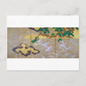 Waves in Matsushima (rechts), Tawaraya Sotatsu Postkarte (Vorderseite)