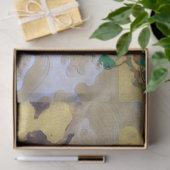 Waves in Matsushima (rechts), Tawaraya Sotatsu Seidenpapier (Geschenk)