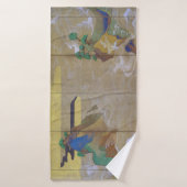 Waves in Matsushima (Verlassen), Tawaraya Sotatsu Badehandtuch (Badehandtuch)