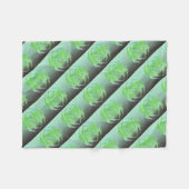 Waves in Wirbel Fleecedecke (Vorderseite (Horizontal))