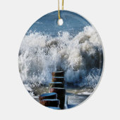 WAVES KERAMIK ORNAMENT (Links)