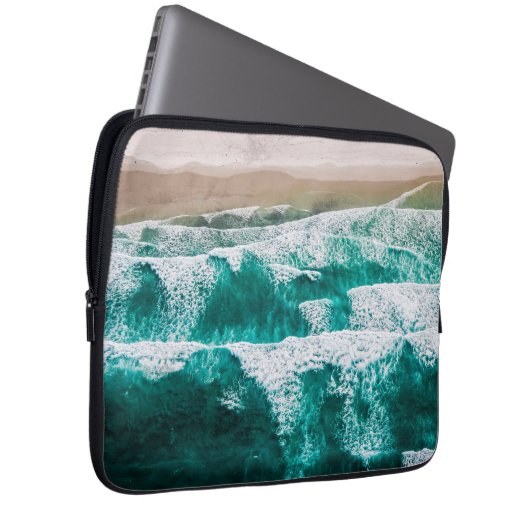 Waves Laptopschutzhülle (Vorne Rechts)