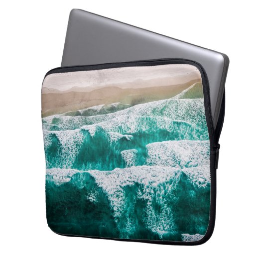 Waves Laptopschutzhülle (Vorderseite Links)