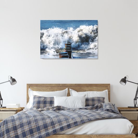 WAVES LEINWANDDRUCK (Insitu (Schlafzimmer))