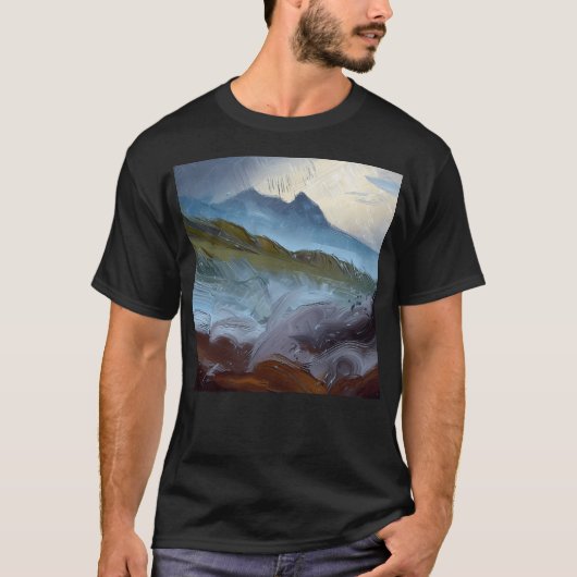 Waves Long T-Shirt (Vorderseite)