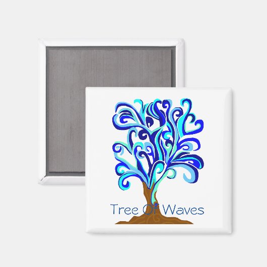 Waves Magnet (Vorderseite/Rückseite)