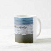 Waves mit individuellem Angebot Kaffeetasse (VorderseiteRechts)