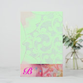 WAVES Monogram Briefpapier (Stehend Vorderseite)