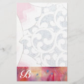 WAVES Monogram Briefpapier (Vorderseite)