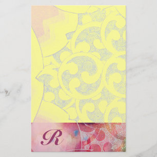 WAVES Monogram Briefpapier