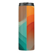 Waves of Color Thermal Tumbler Thermosbecher (Rückseite)