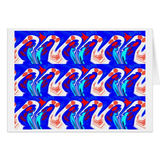 Waves of Glückskarte (Vorderseite (Horizontal))