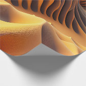 Waves of Gold Geschenkpapier (Ecke)
