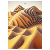 Waves of Gold Klemmbrett (Rückseite)