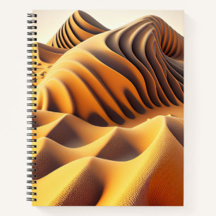 Waves of Gold Notizblock