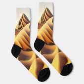 Waves of Gold Socken (Rechts)