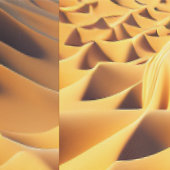 Waves of Gold Tapete (Naht)