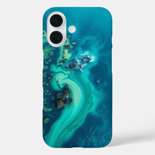 Waves of Tranquility: Ein Friedlicher Ausblick Case-Mate iPhone Hülle (Rückseite)