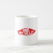 Waves Off the Lip - Surf Apparel Kaffeetasse (Mittel)
