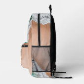 Waves on Sandy Beach Personal Bedruckter Rucksack (Rechts)