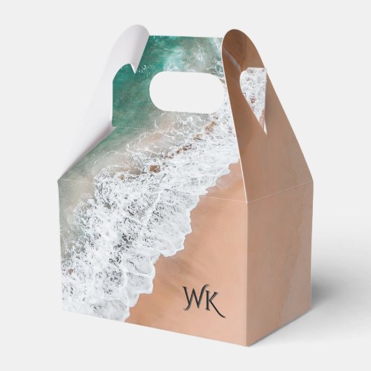 Waves on Sandy Beach Personal Geschenkschachtel (Vorderseite)