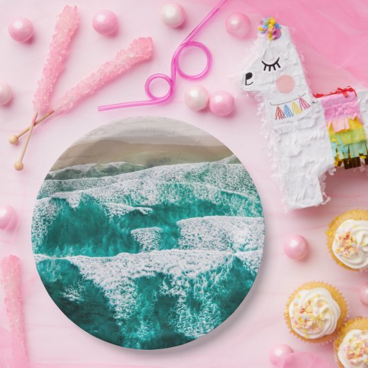 Waves Pappteller (Party)