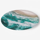 Waves Pappteller (Schrägansicht)