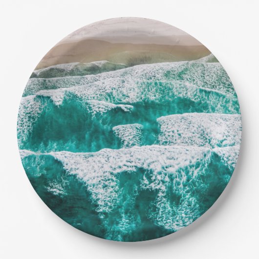 Waves Pappteller (Vorderseite)