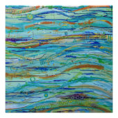 Waves Perfektes Poster herstellen (Vorderseite)