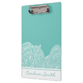 Waves Personalisiert Klemmbrett (Links)