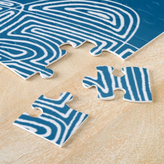 Waves Personalisiert Puzzle (Seite)