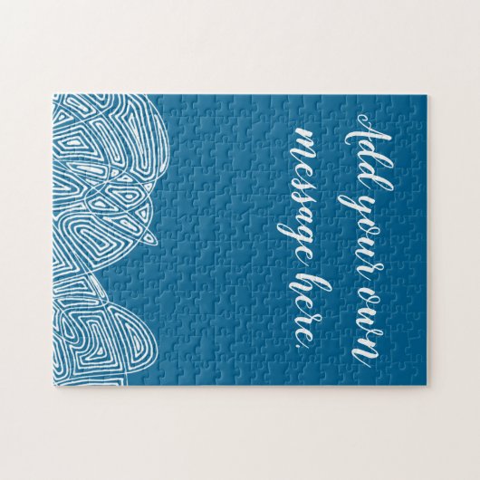 Waves Personalisiert Puzzle (Horizontal)