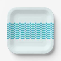Waves Pool Party Plättchen