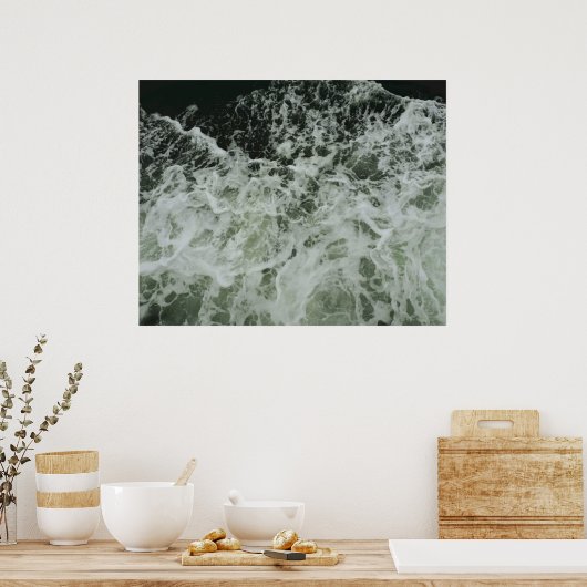 Waves Poster (Küche)
