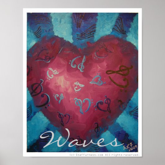 Waves Poster (Vorne)