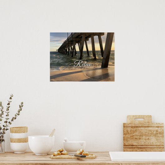 Waves Poster (Küche)