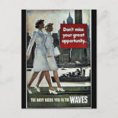 Waves Postkarte (Vorderseite)