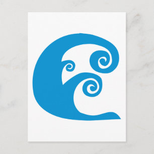 Waves Postkarte