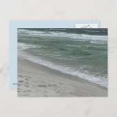 Waves Postkarte (Vorne/Hinten)