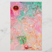 WAVES RED RUBY BRIEFPAPIER (Vorderseite)