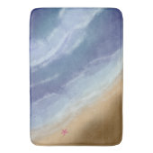 Waves rolling in badematte (Vorderseite Vertikal)