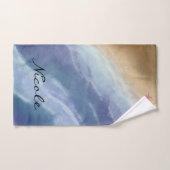 Waves rolling in  handtuch (Handtuch)