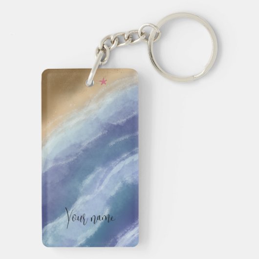 Waves rolling in schlüsselanhänger (Rückseite)